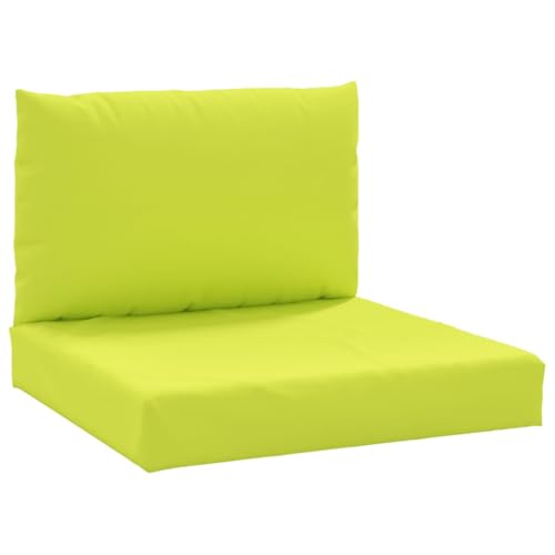 Cojines para palets de tela Oxford verde claro | Pack de 2 para sofás de palé exterior 3