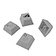 Glorious Gaming Polychroma RGB Keycaps, lichtdurchlässig, für mechanische 100%-, 75%- 65%- und 60%-Gaming-Tastaturen, für ANSI, ISO, Windows & macOS, Deutsche QWERTZ-Belegung