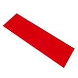 ULTECHNOVO Selbstklebender Flockstoff Rot Weiches DIY Dekorationsvlies für Schmuckschachteln Möbelauflage Polsterung Vielseitiger Filzkleber für Bastelprojekte und Möbelrenovierung