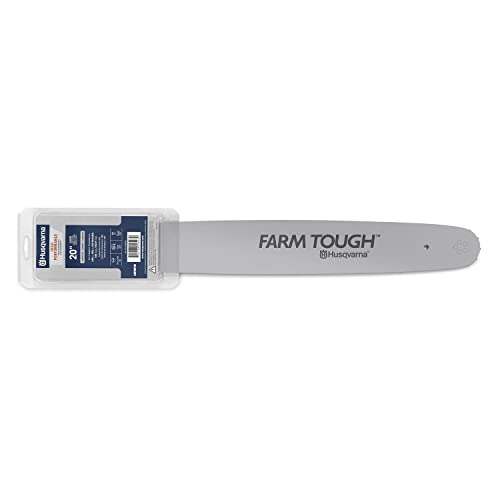 Husqvarna HLN250 20-Inch Laminated Chainsaw Bar .325 Pitch .050 Gauge 80 Drive Links Chainsaw Accessories for 445(e) 450(e) 545(MII) 550XP(MII) and 450 Rancher Gray