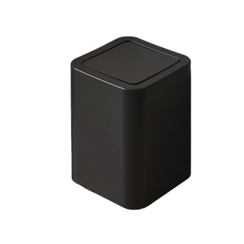 DB3NK ゴミ箱 ふた付き スリム 分別 B*1 ごみ箱 ミニ ブラック 袋 見えない 中身 小さい おしゃれ フタ付き キッチン トイレ サニタリー 卓上 ダストボックス シンプル 北欧 ダスト洗面所 車 車載 ゴミ袋 省スペース ごみ箱 フタ付き 小
