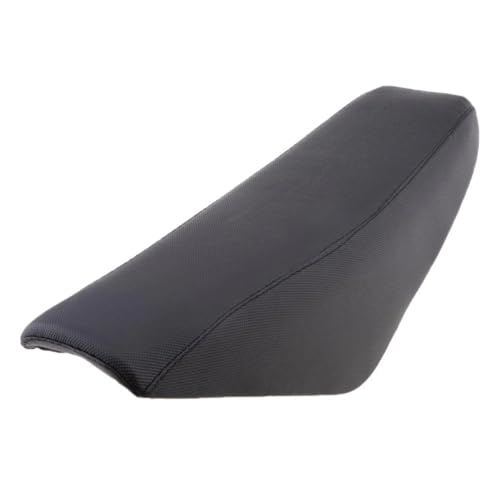 Siège moto deux places mousse haute plate noire 460 x 150 mm selle pit bike 125 cc