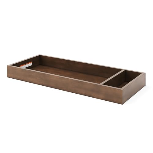Child Craft Universal Changing Table Topper Convert Dresser into a Changing Table Surface Securely Attaches Non-Toxic Baby Safe Finish (Cocoa Bean Brown)