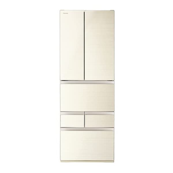 Amazon.co.jp: 東芝 冷蔵庫 幅65㎝ 462L ラピスアイボリー GR-T460FK
