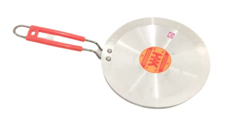 Aluminium Tawa for Making Dosa/Chapati/Paratha/Roti/Thepla - Silver Color (9 Inch Dia)-image-37