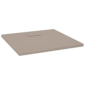 vidaXL Douchebak 80×80 cm SMC bruin
