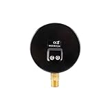 Guangcailun 1/4 Zoll Analog Druckmesser für den Haushalt, rundes Zifferblatt, Luftdruckmesser Barometer