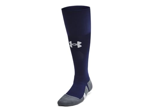 Under Armour Magnetico Kindersocken zum Überziehen der Wade (1er-Pack), (410) Midnight Navy / Pitch Gray / White, Small – Ansicht 1