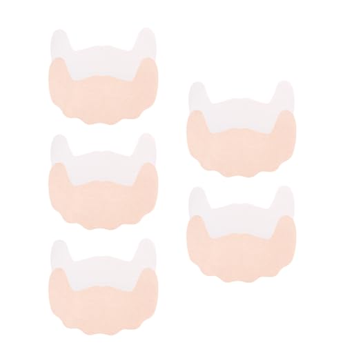 Wsdsgz 10 floretes de pecho reciclables moldeados no entrelazados con pegamento ventilado para trajes sin respaldo y piel delicada, cómodos colchones desechables para amigos, color, Talla única