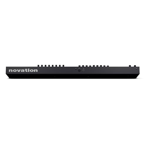 Image of Novation Launchkey 61 MK4 - 61 key Semi-Weighted, USB, MIDI Keyboard Controller with DAW Integration. Chord & Scale Modes, 8 Drum Pads, & Arpeggiator - Includes Software Bundle for Music Production | 61 Semi-Weighted Waterfall Keys, 16 Velocity-Sensitive, Aftertouch-Enabled Pads, Generative Arpeggiator with Per-Step Editing