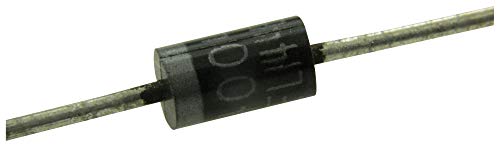 (100 Pcs) 1N4004 Rectifier Diode 1A 400V Hole DO-41