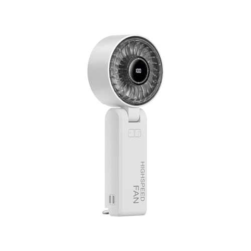 Ventilateur portable USB rechargeable pour bureau et transport lors des fortes chaleurs