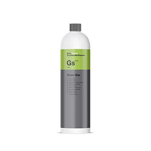 Koch-Chemie Green Star-1Ltr-All Purpose Cleaner- Multi Purpose Cleaner-For Interior and Exterio Use-Multipurpose Cleaner-Floor Cleaner-Ceramic Coating Maintenance- All Purpose Use