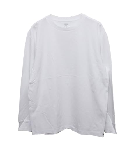 [Volcom] �y�䂤�p�P�b�g�z T�V���c AF1136-1 ASIA BOXY FIT BLANK LS TEE: ���K�i/�{���R��/�����Y/����/surf_S_WHT