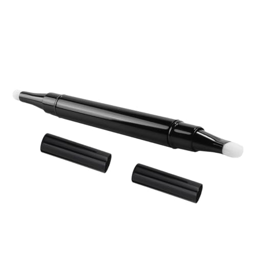 Alide Pincel retráctil de doble punta para sombras de ojos, pincel de maquillaje de viaje, cerdas suaves, aplicador de sombras de ojos, herramienta para difuminar y sombrear los ojos. - imagen 3