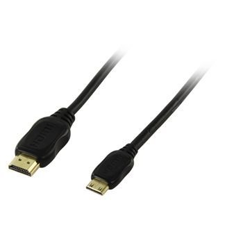 Mini HDMI cavo [A] per Fuji FinePix SL1000/High Speed/Nero/by Network di Trading®