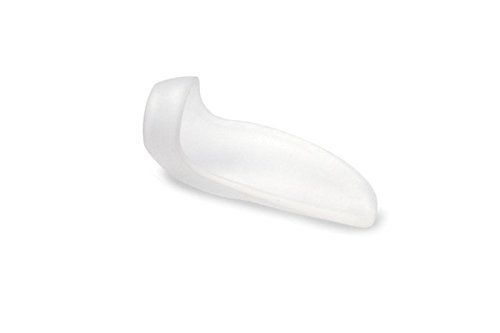 Image of PediFix Visco-Gel Bunion Guard for Little Toe Protection | Soft Visco-GEL cushions tailor's bunions, reducing pressure and friction on the little-toe joint. Fits either foot.