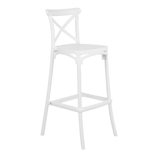 Banqueta Alta Cross Katrina Cozinha Bancada