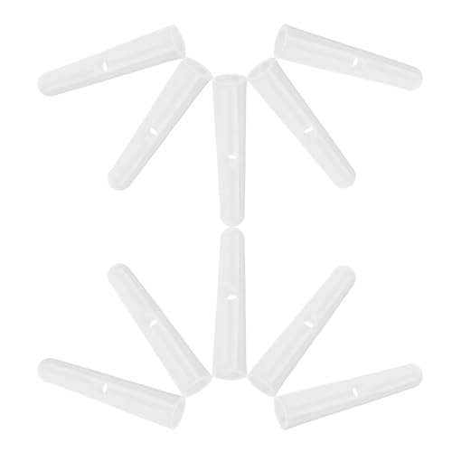 Gatuida 10 Stück Regenschirm Endperlen aus Metall Ersatzteile für Faltbare Sonnenschirme Praktische Perlen Zur Reparatur und Aufwertung Kompatibel mit Langen Griffschirmen Beige