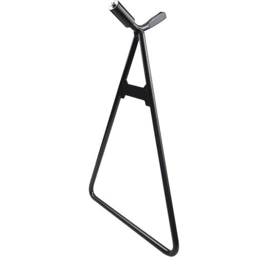 Support triangulaire motocross béquille acier pour rangement garage moto cross