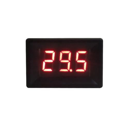 Voltmètre numérique DC 0-100V mini panneau de mesure rouge 0.36 pouce - 4