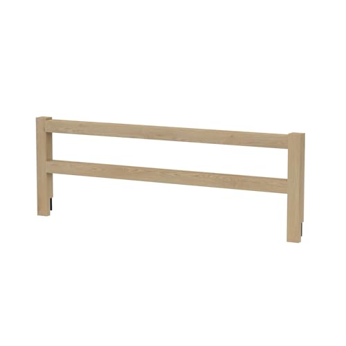 Image of CC KITS Safety Guard Rail for Baby, Kids, and Children - Solid Wood Safety Bed Rail for Toddlers - Easy Installation - Premium Protection for Bunk, Twin, Full, Queen and King Size Beds - (Natural)