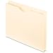 Oxford® Reinforced-Top File Jackets, Letter Size, 1 1/2