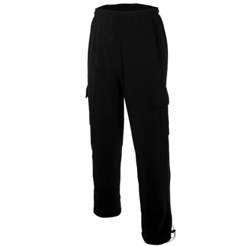 AKsit Mens Fashion Fleece Running Sweatpants Big Size Wild Cargo Pant3