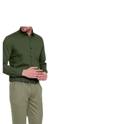 Image of Pri & Su CottLinns Combo of cotton shirt and trouser fabric unstitched DESIRE (mehandi green - 000912)