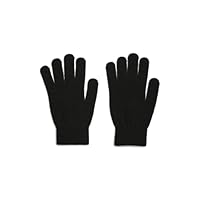 PIECES Pcnew Buddy Smart Gloves Noos Bc Gants pour femme, Noir, taille unique