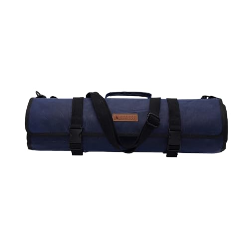 Knife Roll Bag (Navy Blue)