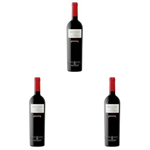 Museum Reserva | Vino Tinto DOC Cigales | 750 ml | Variedad Tinta del País | Sabroso y Armónico | Perfecto Acompañante de Platos de Caza, Carnes Rojas y Ternenera (Paquete de 3)
