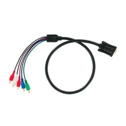 High Parts Tools HD15F-YCBCR7 Component Cable (for Connecting AV Devices)