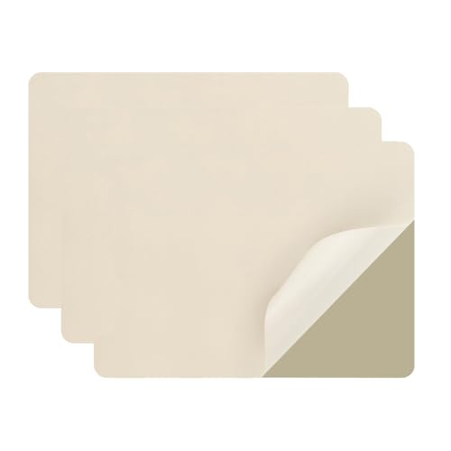 3 Pcs 8 x11 Inch Self Adhesive Leather Repair Patch