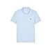 Lacoste Men's Slim Fit L12.12 Short Sleeve Pique Polo, Rill Light Blue, Medium