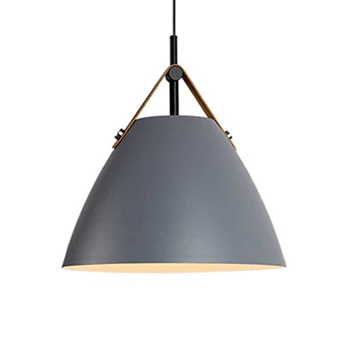 Lampe Macaron E27 lustre suspendu moderne en métal luminaire de salon et chambre
