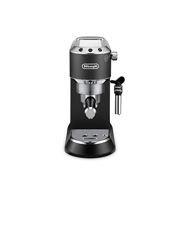 DeLonghi Dedica Pump Espresso coffee machine 15 bar 1350W Black - EC685.BK