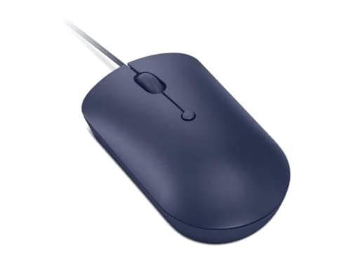 Image of Lenovo 540 USB-C Compact Wired Mouse (Abyss Blue), GY51D20878