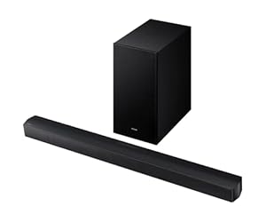SAMSUNG HW-B650F/ZF Soundbar with Dolby Adio/DTS Virtual:X 3.1ch, Game Mode, Smart Sound, Bluetooth Multiple Connection, Black