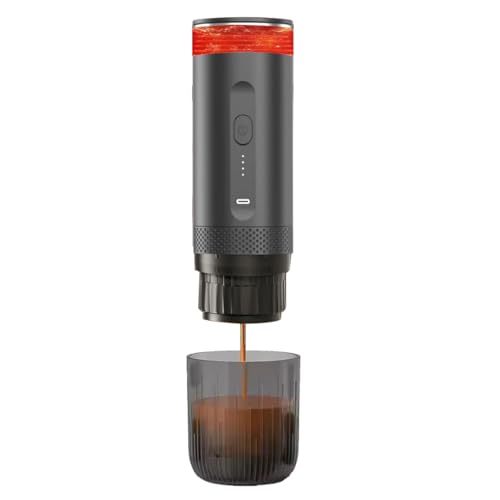 Cafetera Espresso Portátil Eléctrica con Calentamiento Rápido 80 mL