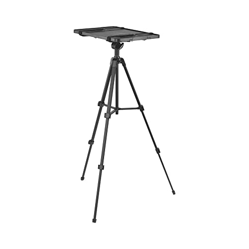 PureMounts Projector Stand Lightweight and Foldable Projector Tripod Maximum Load 6 kg Black, Standfuß - Image 2