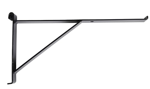 Sswbasics 40532-3 12 Inch Black Contemporary Shelf Bracket thumb #5