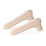 2pcs Door Handle Covers，Rubber Door Knob Covers，Silicone Door Handle Protector，Door Handle Cover for Heat，Antifreeze Hands in Winter， Anti-Collision Child／Kids Safety，Anti-Static (2 Apricot)
