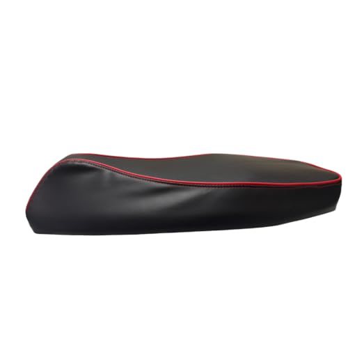 Image of Favourite Auto Simple One Ultra Gen 2 Seat Cover with Cushion, Comfortable Padded Seat Cover, Durable Material, Protects Seat from Dust, Scratches, and Weather, Black Red