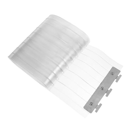 Uonlytech Cortina Resistente para de Plástico Fácil Tiras Instalación de Puerta y Limpieza Material Duradero Adecuado para Supermercados y Uso Comercial