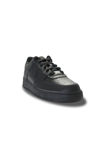 Nike Air Force 1 LE Big Kids' Shoes (FV5951-001, Black/Black-Black-Black) Size 4.53