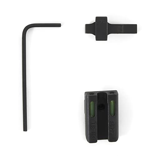 Image of Truglo TFX PRO Handgun Sight, Glowing Shock Proof Tritium and Fiber Optic Night Sight for Handguns, Compact, Durable, and Snag Free Sight