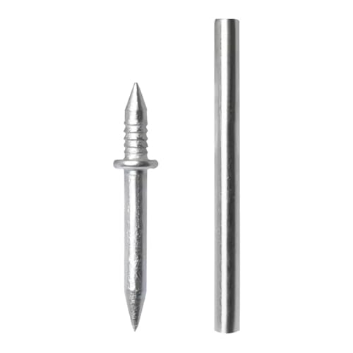 Clavos sin costura con punta doble para molduras, 800 piezas, con herramienta de socket específica para clavos miniatura 1