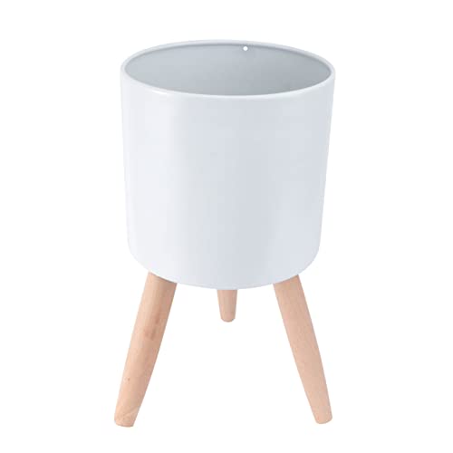 Yardwe Blumentopf Aus Eisen Blumentopf Mit Mini-pflanzgefäß Blumenkübel...