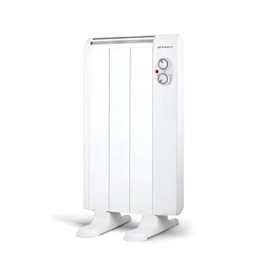 Orbegozo RRM 510 – Emisor térmico sin aceite, 3 elementos, 500 W, 2 niveles de potencia, color blanco